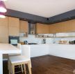 2023最新70平方米家庭开放式厨房装修效果图片