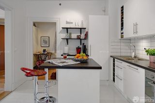 70-80平方开放式厨房小户型装修效果图
