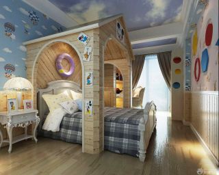 创意80平米两房两厅儿童房间颜色装修效果图