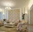 70平米一室一厅客厅欧式沙发装修效果图片