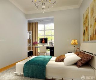 90平米三房两厅小型卧室装修效果图