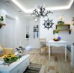 地中海风格70-80平米房屋室内装修效果图