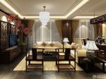 中式家装红木家具客厅装修效果图