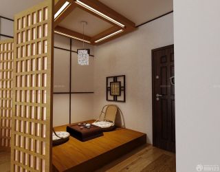 90平米日式家庭休闲区装修效果图片