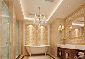 欧式150平方独栋别墅图片大全 家居浴室装修效果图
