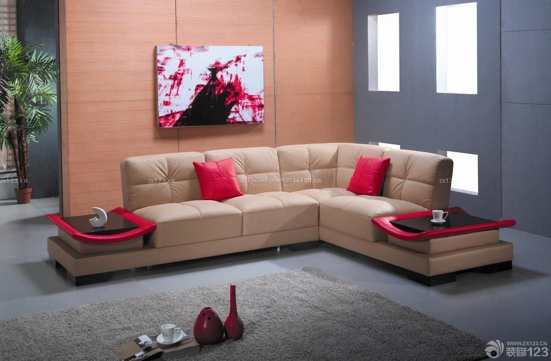 房子客厅沙发摆放装修效果图120平