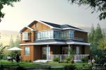 东南亚风格120平方别墅装修设计图