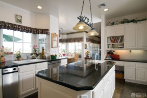 厨房设计效果图 大理石台面装修效果图片
