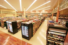 大型商场超市陈列设计实景图欣赏