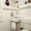 90平米房屋卫生间瓷砖简单装修效果图片