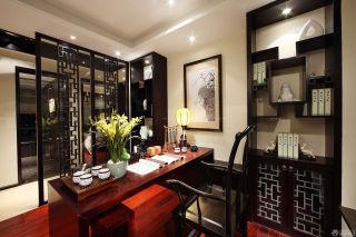 中国古典风格多宝格书房装修效果图
