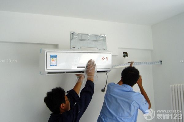 怎么安装空调之室内机安装