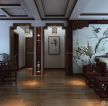 中式古典装修房间门设计效果图片
