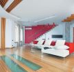 150平方现代家装复式楼客厅装修效果图