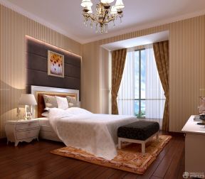 80平米小户型卧室装修效果图 卧室床的摆放