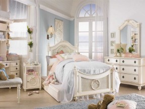 家庭装修效果图大全2013图片 美式床