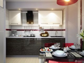 60平米一室一厅现代厨房设计装修效果图样板