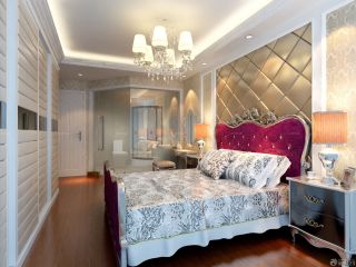 美式风格80平米小户型卧室装修效果图