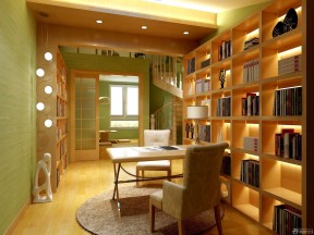 80平米婚房装修 书房设计效果图