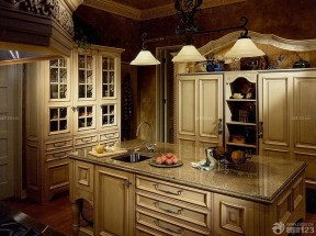 托斯卡纳风格 家庭厨房装修效果图