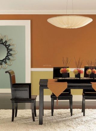 美式混搭风格小公寓餐椅装修效果图