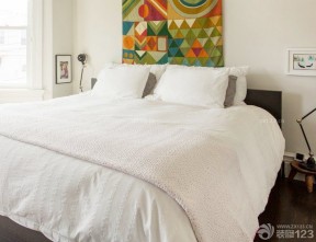 小美式风格4万元90平米卧室装修效果图