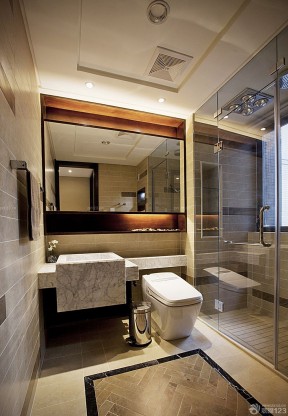 70平米房最省钱的装修卫生间装饰设计图片