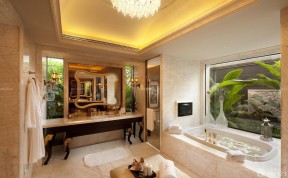 150平米房屋装修效果图 卫生间浴室装修图