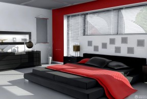 现代混搭风格一百平方房子卧室设计装修图
