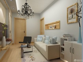 最新70平米小户型客厅墙面空间利用装修效果图片