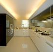 美式现代风格140平米的房子厨房设计装修效果图