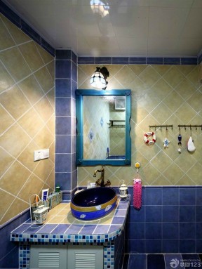 70平米小户型装修设计 卫生间洗手盆图片