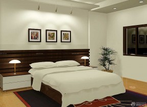 70平米二手房装修效果图 卧室床头背景墙