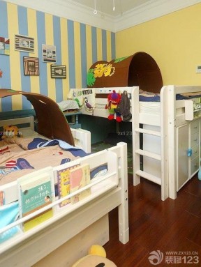 70平米二手房装修效果图 儿童房间效果图