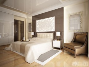 别墅室内装修效果图大全2020图片 欧式床头背景墙