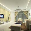 现代室内客厅吊灯装修与设计效果图片