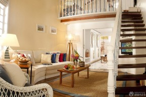 家庭室内装修效果图大全 小复式楼梯