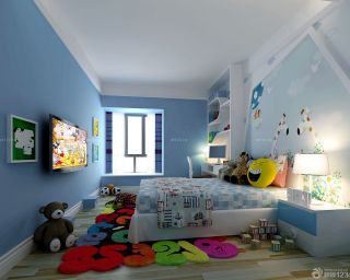 现代室内装修儿童房间装饰壁纸大全
