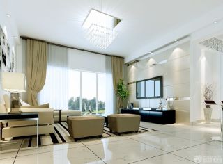 现代室内客厅组合沙发装修与设计效果图片