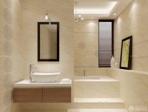 室内装修卫生间设计 洗手池装修效果图片