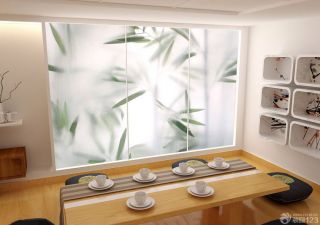 现代日式家居室内家庭休闲区装修效果图