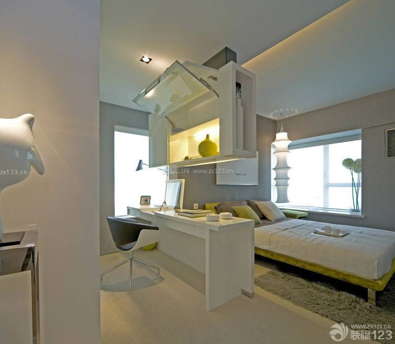 最新90平方两房两厅主卧室装修设计效果图