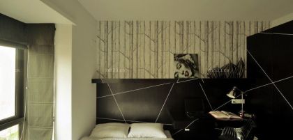 卧室loft风格装修效果图
