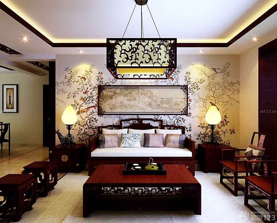 家装中式风格红木家具装修效果图片