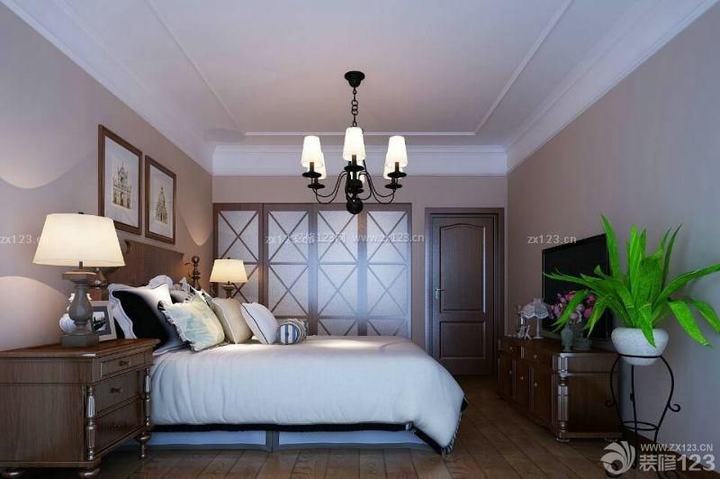 140平米卧室家具颜色搭配装修设计效果图