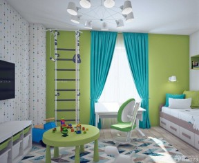 两室一厅样板房 儿童卧室装修效果图