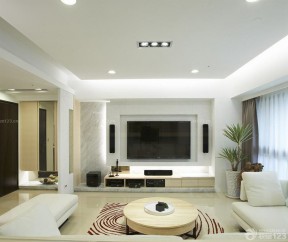 90平米小户型客厅简约装修效果图 两室两厅装修