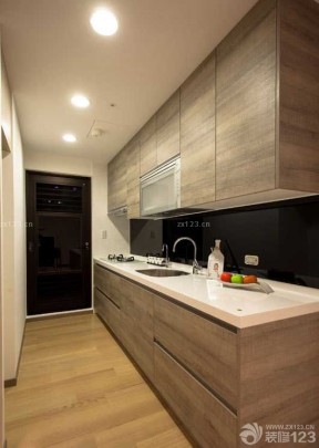 90平方3室1厅装修设计 厨房橱柜效果图