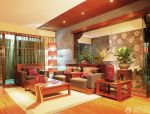 现代中式风格客厅颜色搭配