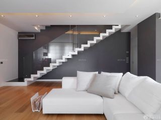 简约现代风格复式房楼梯设计样板大全